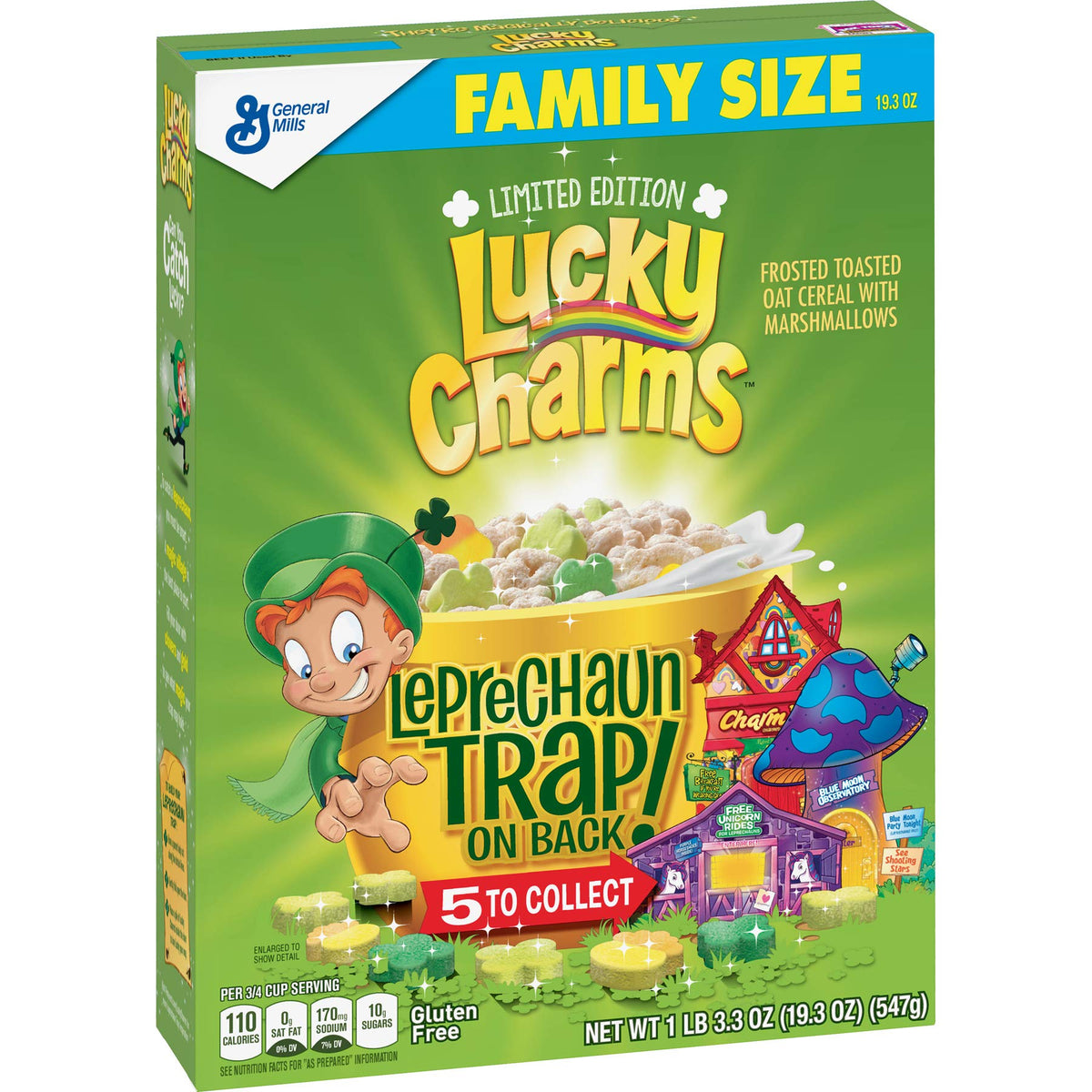 Special Edition by Lucky Charms – 19.3 Ounce (Pack of 1), Golden,Green