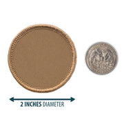 Emu Patrol Patch - 2" Diameter Round Embroidered Patch (Sew-on) by PATCHTOWN – Sew-on, Model BSA-430