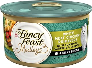 Purina Fancy Feast Medleys Chicken Primavera Cat Food (24 Pack) 3 oz Cans