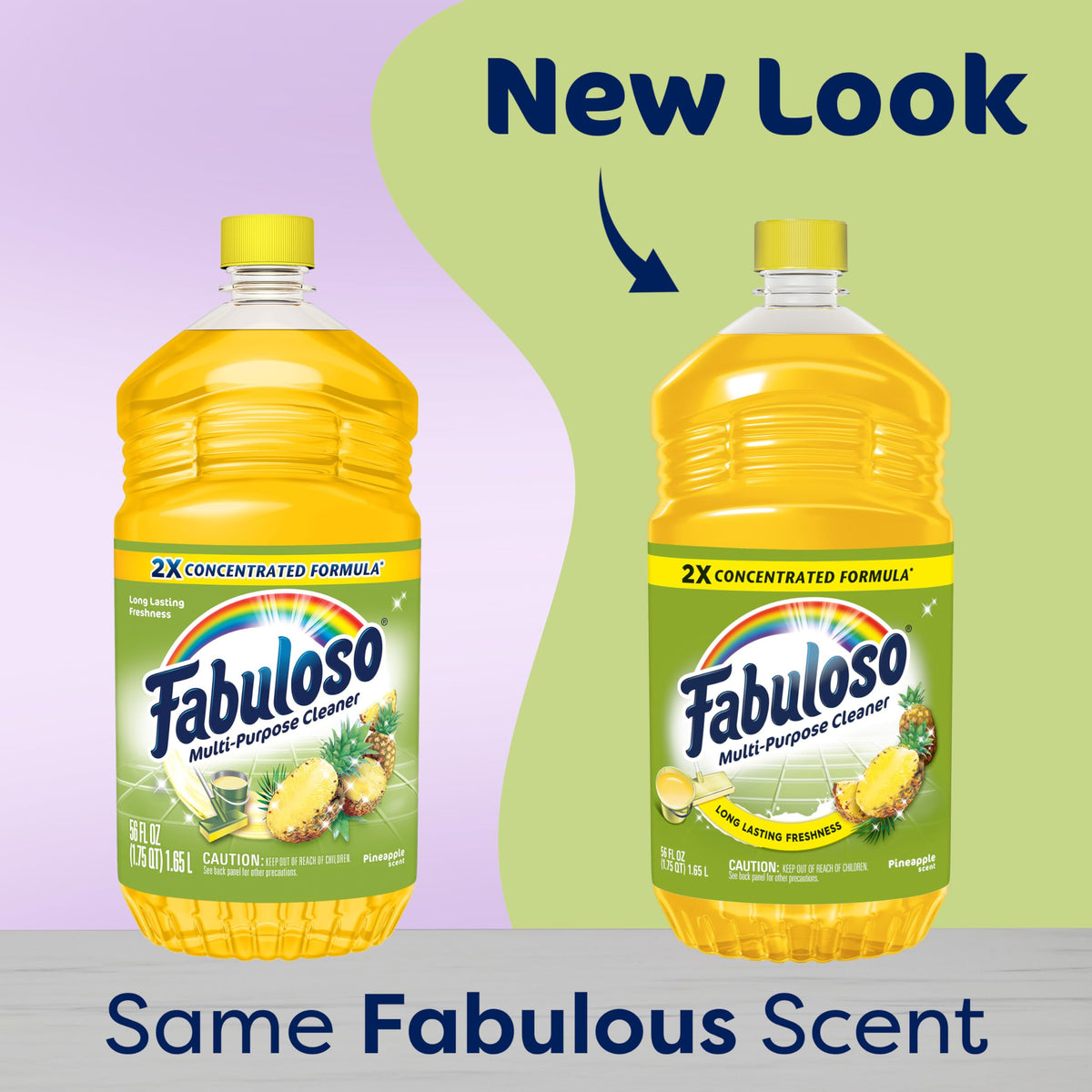 Multi-Purpose Cleaner by Fabuloso – 56 Fl Oz (Pack of 1), yellow, Model 61052982
