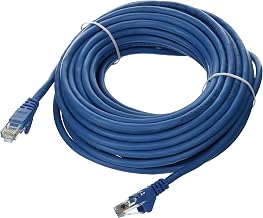 Belkin Cat5e Snagless Ethernet Patch Cable, RJ45, 40ft, Blue | internet cable, LAN cord, wired network cable, router to modem, fast ethernet, 1Gbps, patch panel, structured cabling