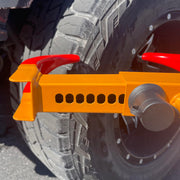Buffalo Tools : Wheel Clamp Lock by Black Bull – Alloy Steel, Yellow, Red, Model WCL