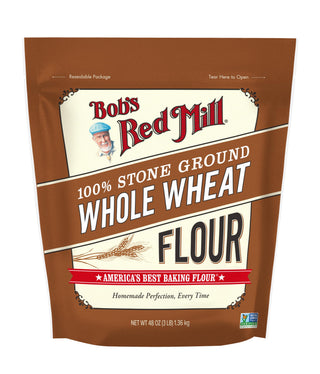 Whole Wheat Flour by Bob's Red Mill – 48 Ounce (Pack of 1)