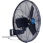 Global Industrial Black / 24" Diameter / Industrial Wall-Mounted Fans