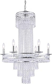 Canarm ICH272B06CH26 Estate 6 Light Chandelier