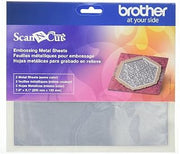 Brother ScanNCut Embossing Silver Metal Sheets CAEBSSMS1