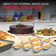 Stock Your Home 50 Pack (3 Inch) / Silver / 50 Pack Pie Pans