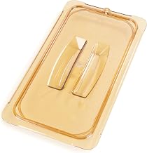 Carlisle Top Notch Amber 1/3 Size Handled Food Pan Lid