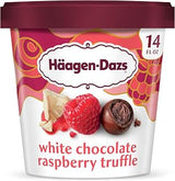Häagen-Dazs Haagen-Dazs Ice Cream, White Chocolate Raspberry Truffle, 14 Fl Oz (Frozen)