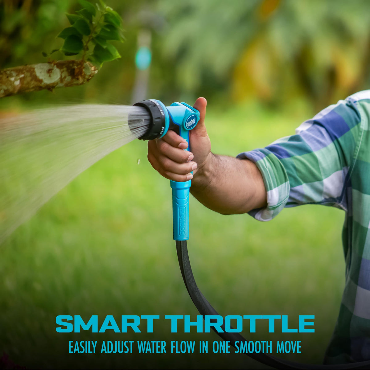 Aqua Joe w/ Smart Throttle / Smart Throttle / 11 x 7 x 3 inches Nozzles