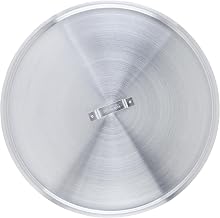 Winco Aluminum Commercial Cover for Stock Pot | Great for Stocks, Soups, Pasta and Batch Cooking