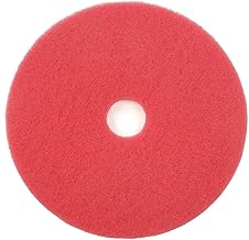 Global Industrial 20" Red Buffing Pad, 5/Case, 404420