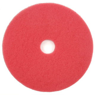17" Red Buffing Pad by Global Industrial – 17.75"L x 17.5"W x 5.5"H, Polyester, Red, Model 404417