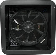 MAXXAIR Maxxfan Plus 00-04550K RV Roof Vent Fan, 10-Speed, Smoke Lid