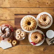 Swirl Bundt Pan by Nordic Ware – small, Aluminum, Toffee, Model 94047SLT