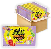 Sour Patch Kids Bunnies Soft & Chewy Gummy Easter Candy, 12 Boxes | Bulk Candy
