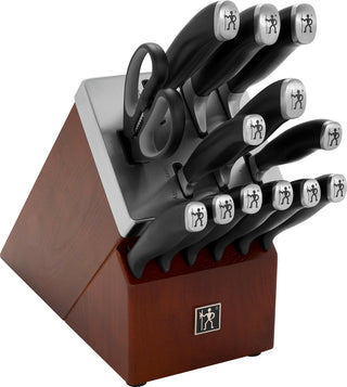 International Elan 14 pc Knife Block Set by HENCKELS – Elan 14 pc, Stainless Steel, Black, Pack of 14, Model 1011325