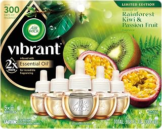 Air Wick Scented Oil - Vibrant Refill Rainforest Kiwi & Passionfruit 5 ct.