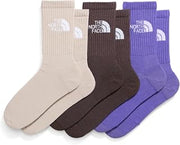 The North Face Everyday Standard Crew Sock | 3-pack Breathable Socks for Men & Women With Light Padding & Ergonomic Toe Box