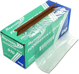 Reynolds 910 2000' Length x 12" Width, PVC Food Wrap Film