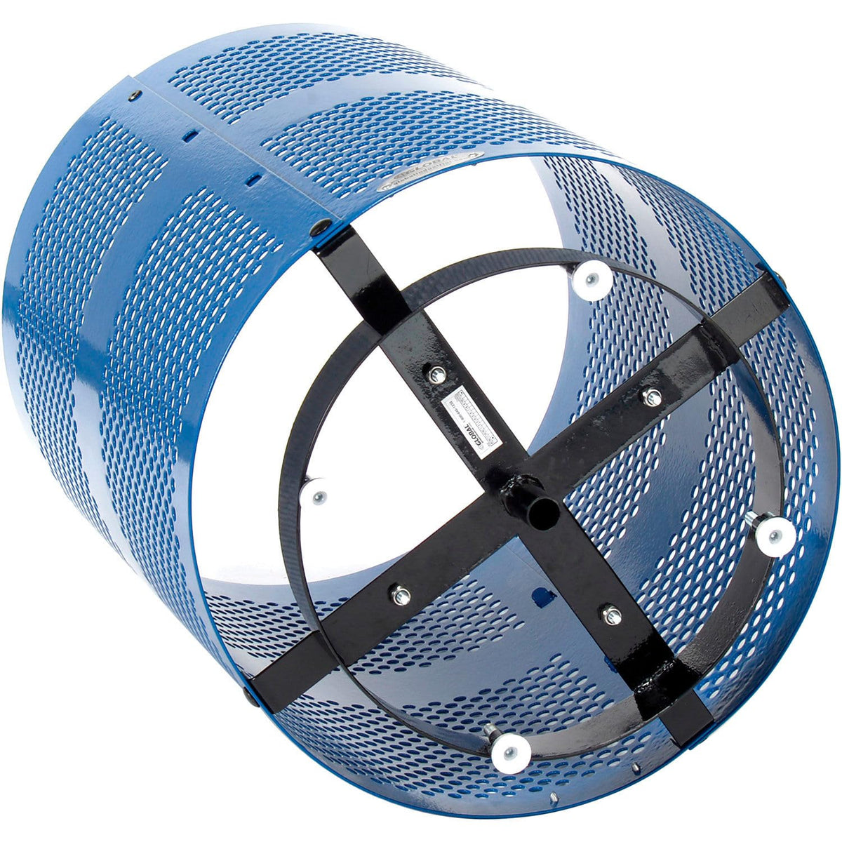 Global Industrial Blue / Industrial / 36.0 gallons Outdoor Trash Cans