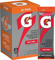 Gatorade G Powder 10ct Punch, Mixed Fruit, 10 Count