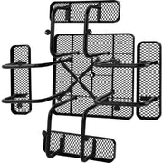46" Square Picnic Table by Global Industrial – 81D x 81W x 29.5H in, Steel, Black, Model 277151BK