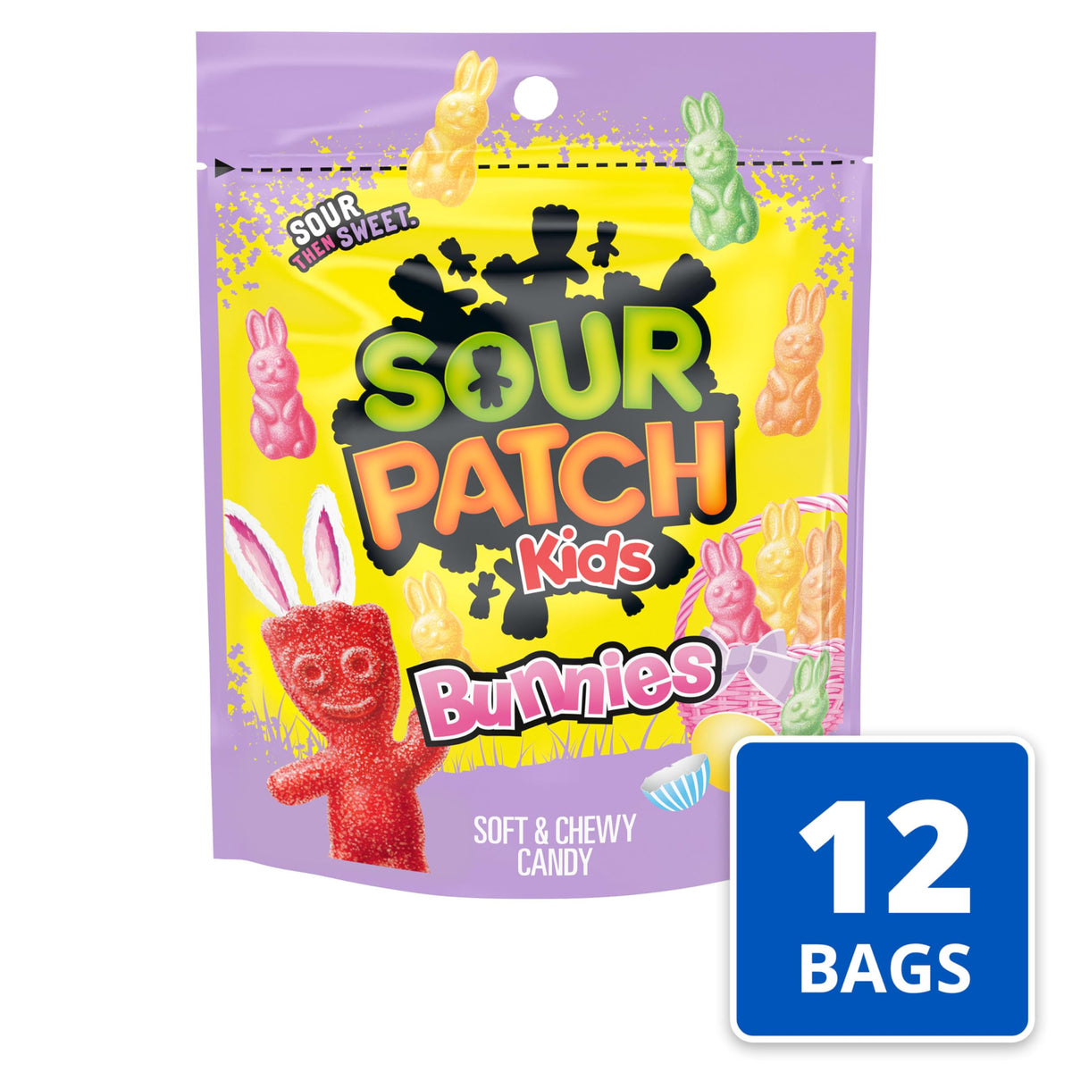 Sour Patch Kids Easter Bunnies / 10 Ounce (Pack of 12) / GEEGVV-717-K103879 Handheld Massagers