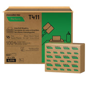 Cascades PRO Perform Interfold ServOne Napkins T411, 376 Sheets, Natural
