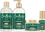 Shea Moisture SheaMoisture Bond Repair System with Amla Oil 4-Piece Set | Complete bond repair routine to strengthen hair, reduce breakage and restore healthy-looking strands.