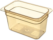 Carlisle FoodService Products Fourth Size 1 pack / Amber / 6" Deep Storage & Transport
