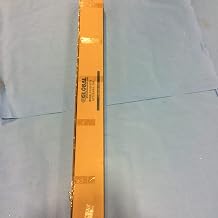 Global Industrial Bin Rail, 60" W x 3-1/4"H, Steel, Tan