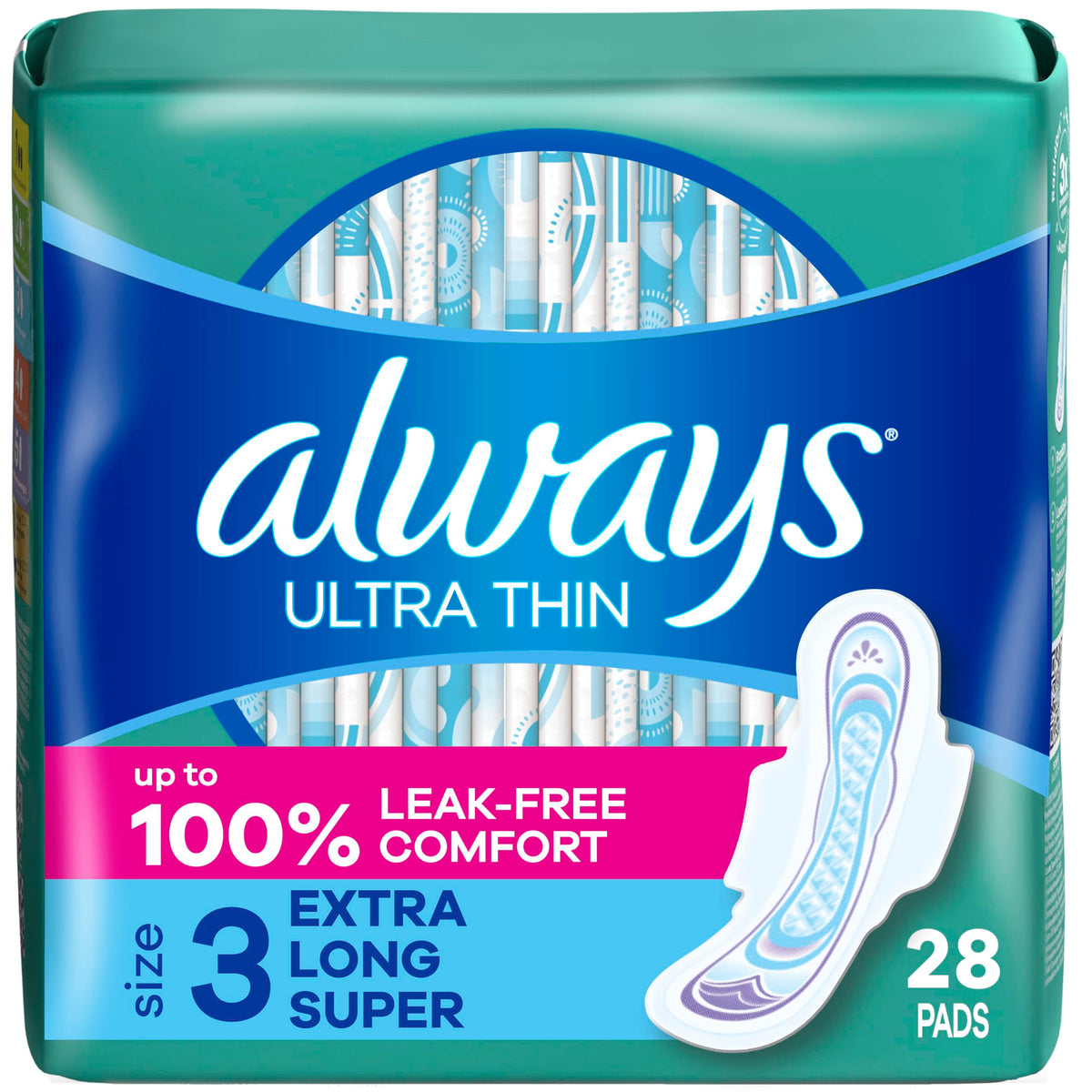 Always 28 Count (Pack of 1) / 28.0 / Modern Panty Liners
