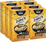 Simply Asia Japanese Style Ramen Noodles, 8 oz (Pack of 6)