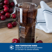 Carlisle FoodService Products 14 Ounces / 24 Pack / Clear Tumblers & Water Glasses