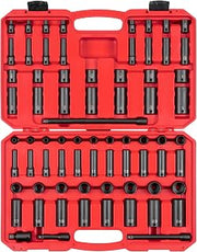 TEKTON 3/8 Inch Drive Impact Socket Set, 72-Piece | SID91406