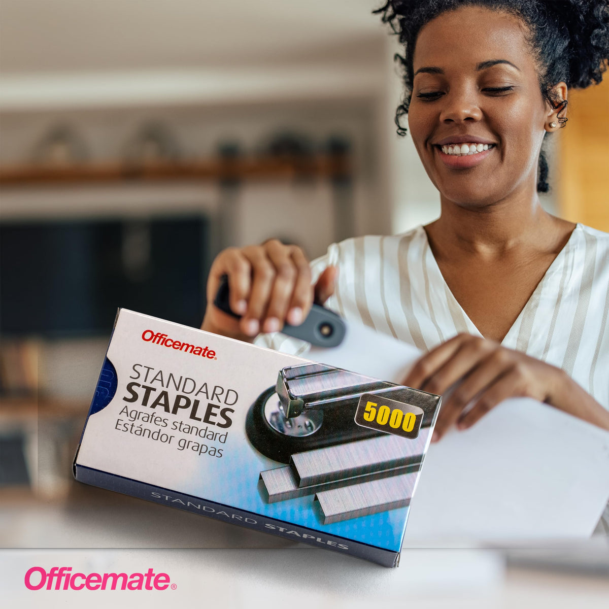 Standard Staples by Officemate – 5 Boxes (Pack of 2), 20 pounds, Alloy Steel, Silver, Pack of 2