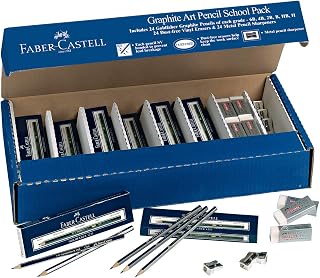 Faber-Castell Creative Studio Graphite Classroom Pack, 144 Pencils