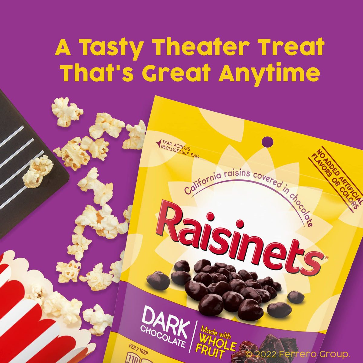 Raisinets Dark Chocolate / 8 Ounce (Pack of 8) / 1 Fruit