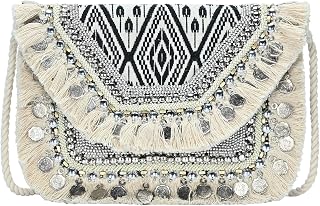 Antik Kraft Elara Clutch, Clutch Purses for Women Jute