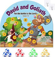 Soulchen David and Goliath Dart Board Game for Kids Religious Activities