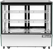 Migali C-42CTS-28 28” Wide Counter-Top Curved Glass Display Case Refrigerator