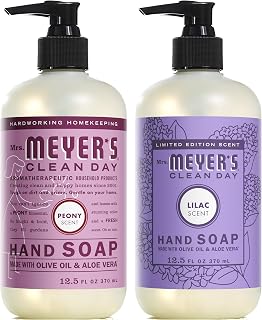 Mrs. MEYER'S CLEAN DAY Limited Edition Hand Soap Bundle (Lilac and Peony)