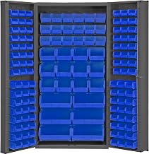Durham DC-BDLP-132-5295 Bin Cabinet, 72" Overall Height, 36" Overall Width, Total Number of Bins 132