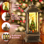 Denylo Pro LED Lantern Set, 3 Pack, Christmas Theme