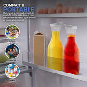 Stock Your Home 6 / 50 Ounce / white Carafes