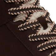 Women's Rowan Way Mid Warm Lined Chukka Boot by Timberland – 11, Leather, Dark Brown Nubuck