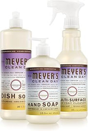 Mrs. MEYER'S CLEAN DAY Kitchen Set, Compassion Flower, Cleaning Supplies | Trio of Kitchen Essentials, Includes Hand Soap (12.5 fl oz), Dish Soap (16 fl oz) and Multi-Surface Cleaner (16 fl oz)