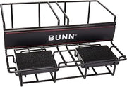 BUNN 2 Lower Universal Airpot Rack, Stainless Steel