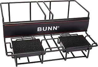 BUNN 2 Lower Universal Airpot Rack, Stainless Steel